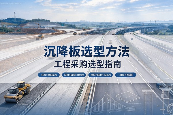 汉中沉降板选择方法