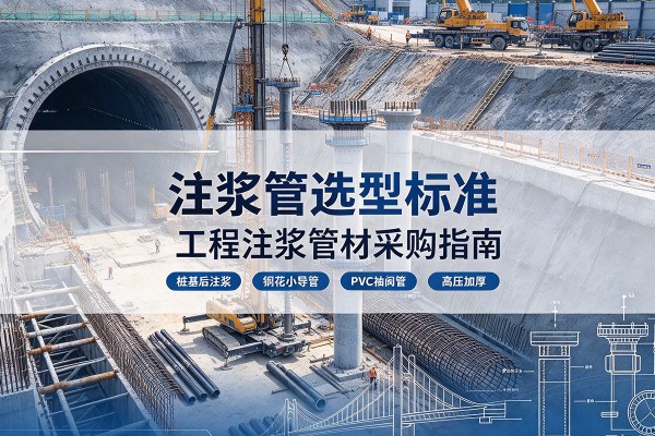 汉中注浆管选型标准
