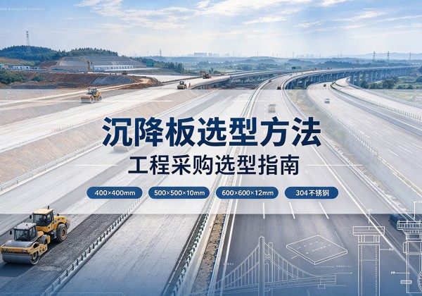 汉中沉降板选择方法